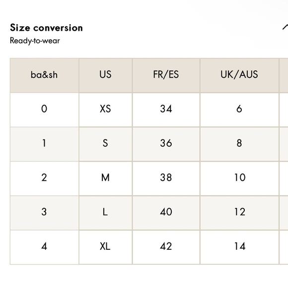 Ba&sh Freja Micro Floral Long Sleeve Button Neck‎ Cotton-Poplin Blouse Sz 3 (L) - Picture 10 of 10